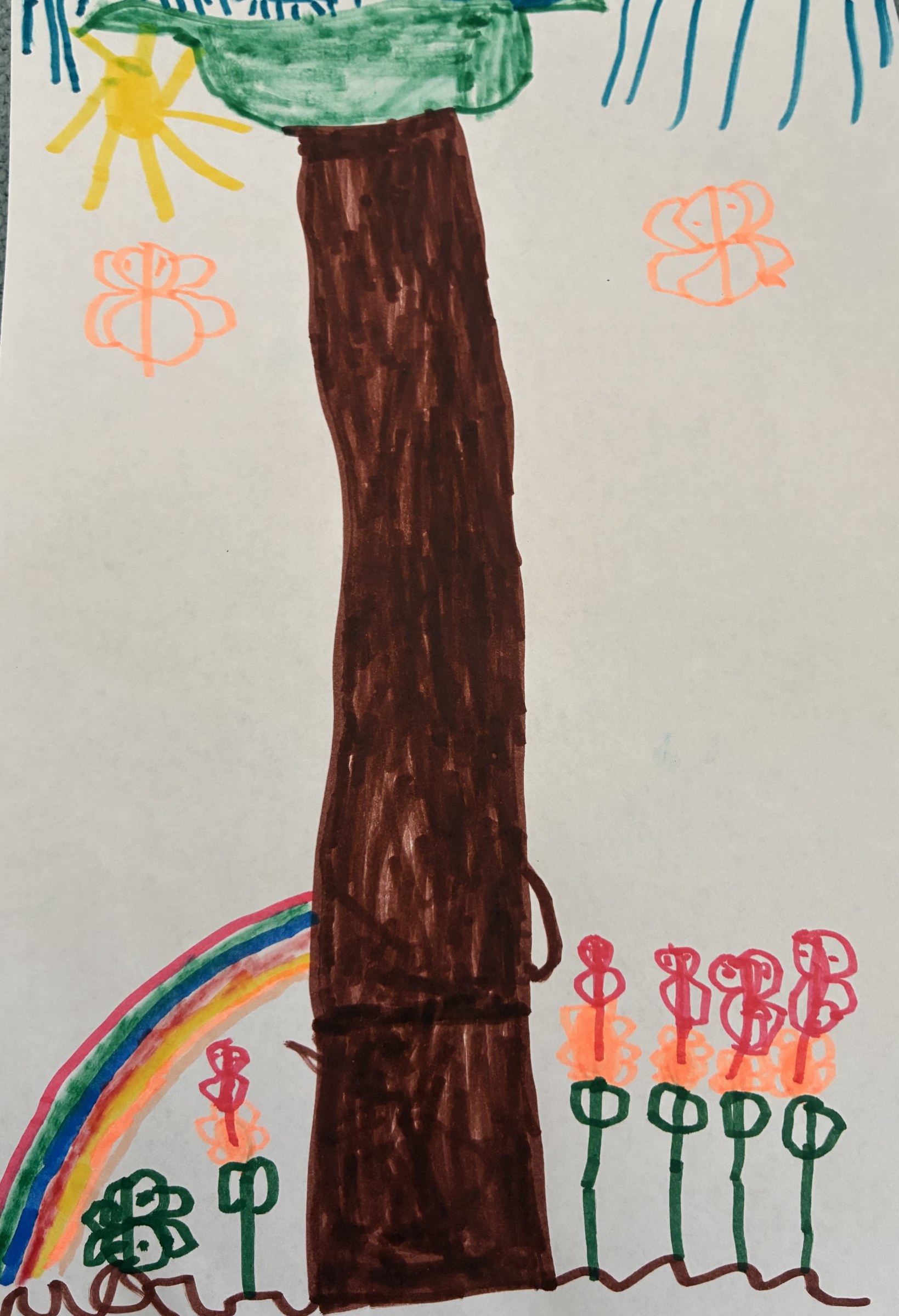 Ein Baum voller Farben von Jannis Pöhl