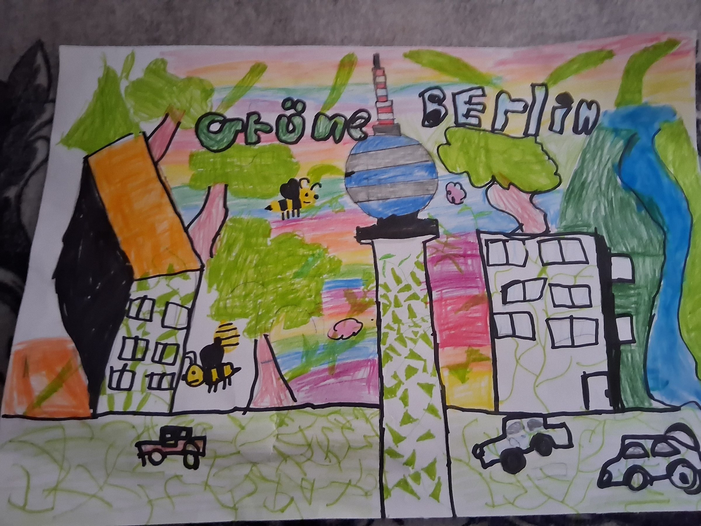 Grüne Berlin von Wael